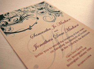 wedding invitations